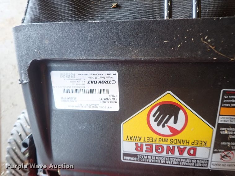 image for item GS9281 Troy-Bilt push mower