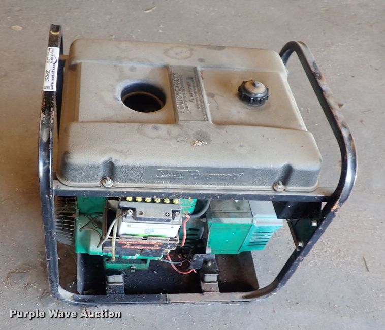image for item GS9283 Coleman Powermate 5000 generator
