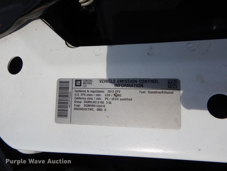 image for item GV9086 2013 Chevrolet Impala