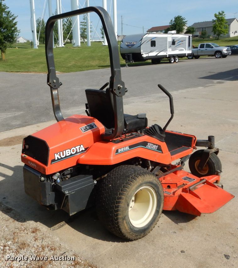 image for item GV9087 Kubota ZD21 ZTR lawm mower