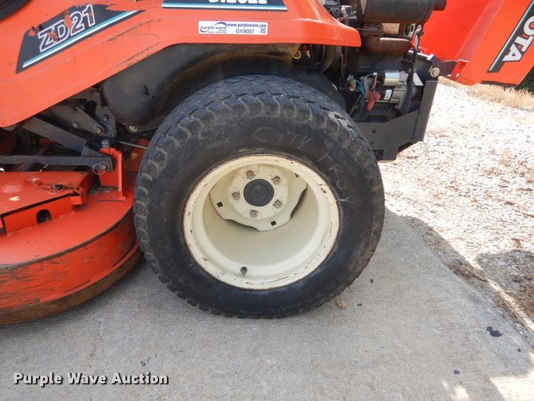 image for item GV9087 Kubota ZD21 ZTR lawm mower