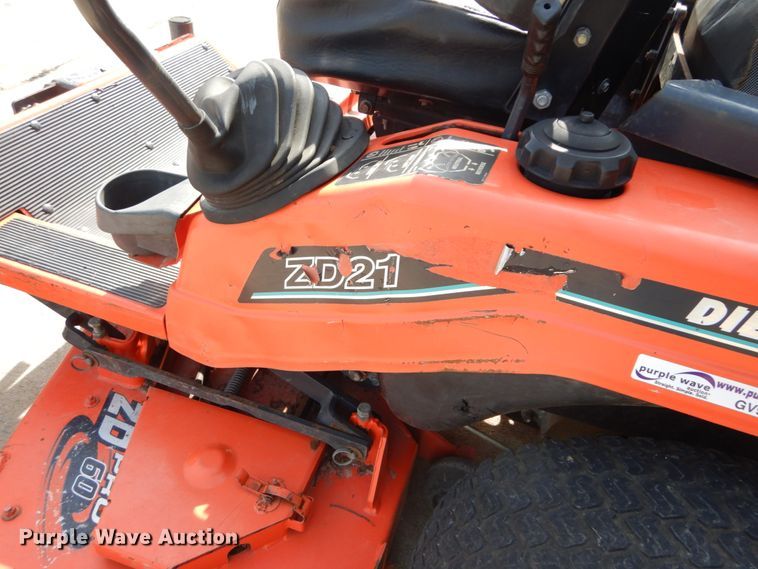 image for item GV9087 Kubota ZD21 ZTR lawm mower