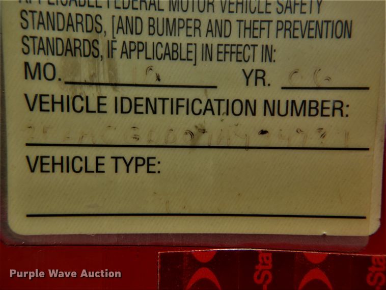 image for item GV9116 2007 Sterling Acterra dump truck