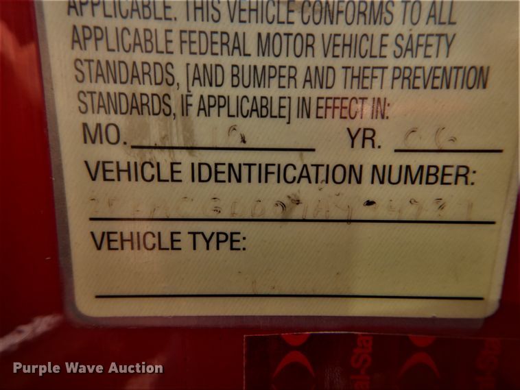 image for item GV9116 2007 Sterling Acterra dump truck