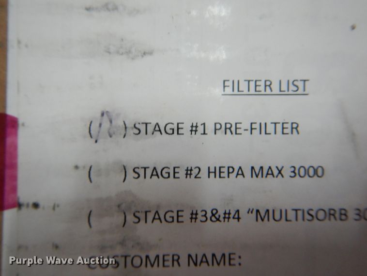 image for item HM9633 (6) Air Vacuum Corporation 911 air filters
