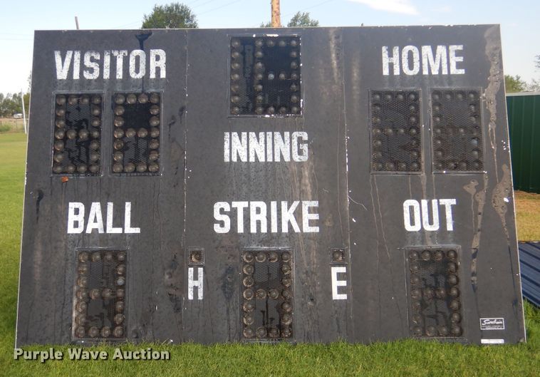 image for item HO9759 Scorebrain baseball scoreboard