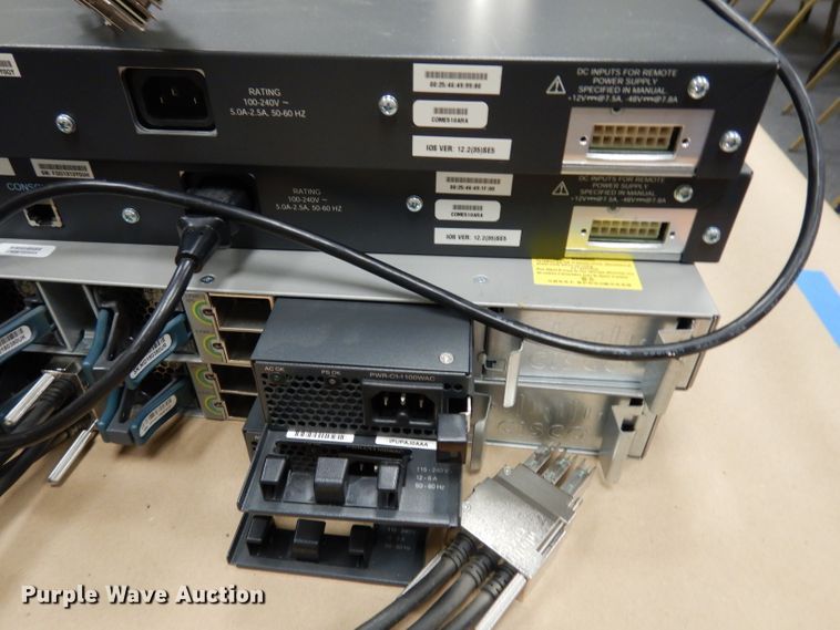 image for item HV9346 (12) Cisco networking swithces