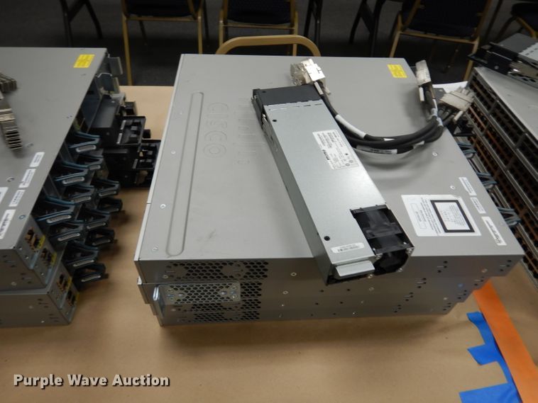 image for item HV9348 (12) Cisco Catalyst 3850 48P0E+ network switches