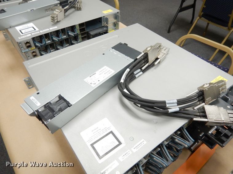 image for item HV9348 (12) Cisco Catalyst 3850 48P0E+ network switches