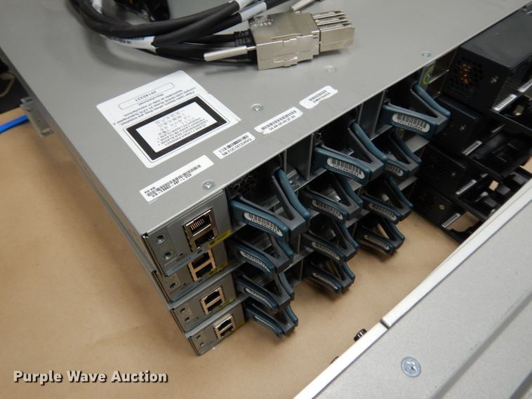 image for item HV9348 (12) Cisco Catalyst 3850 48P0E+ network switches