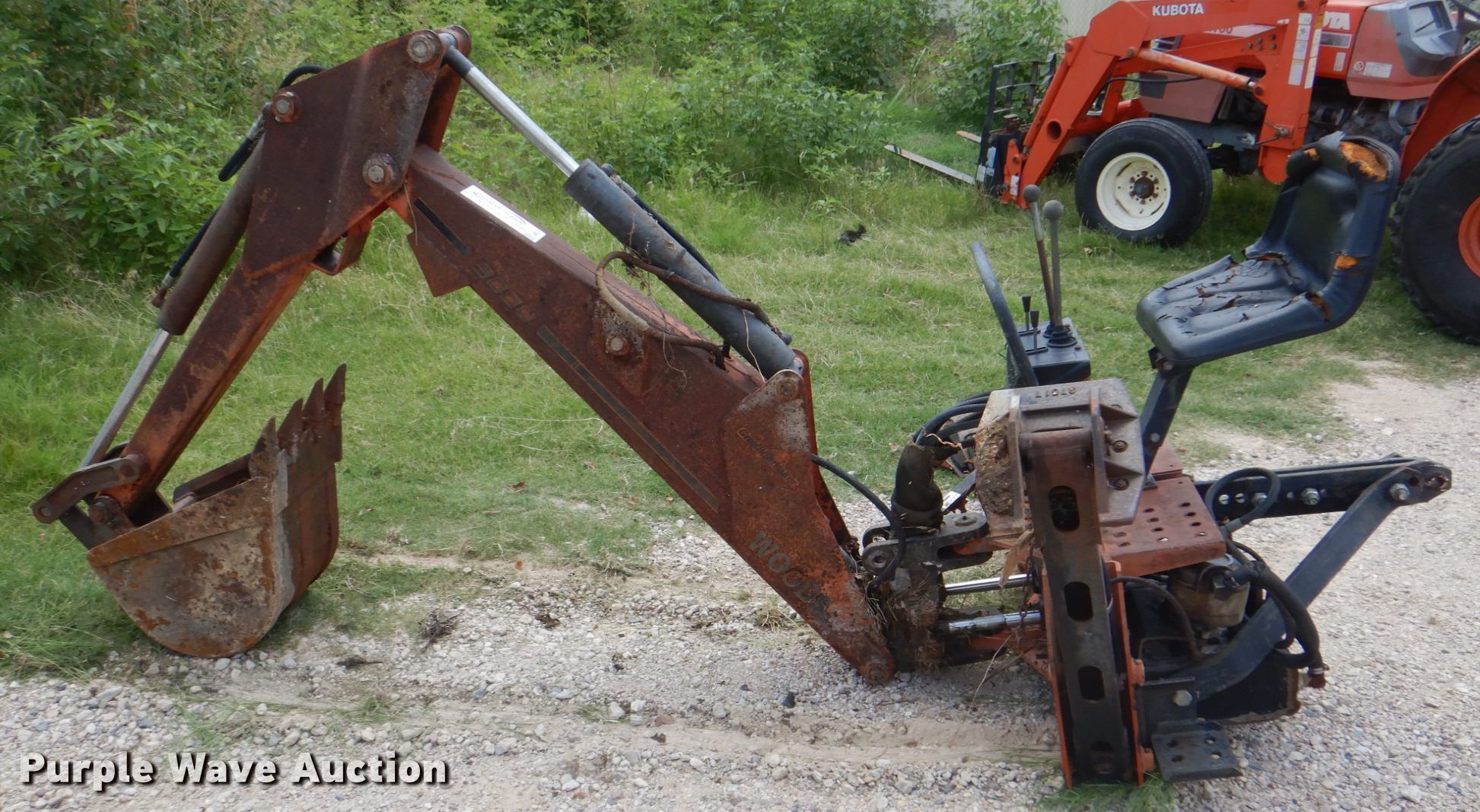 1996 Woods Groundbreaker BH9000 backhoe attachment in Burleson, TX