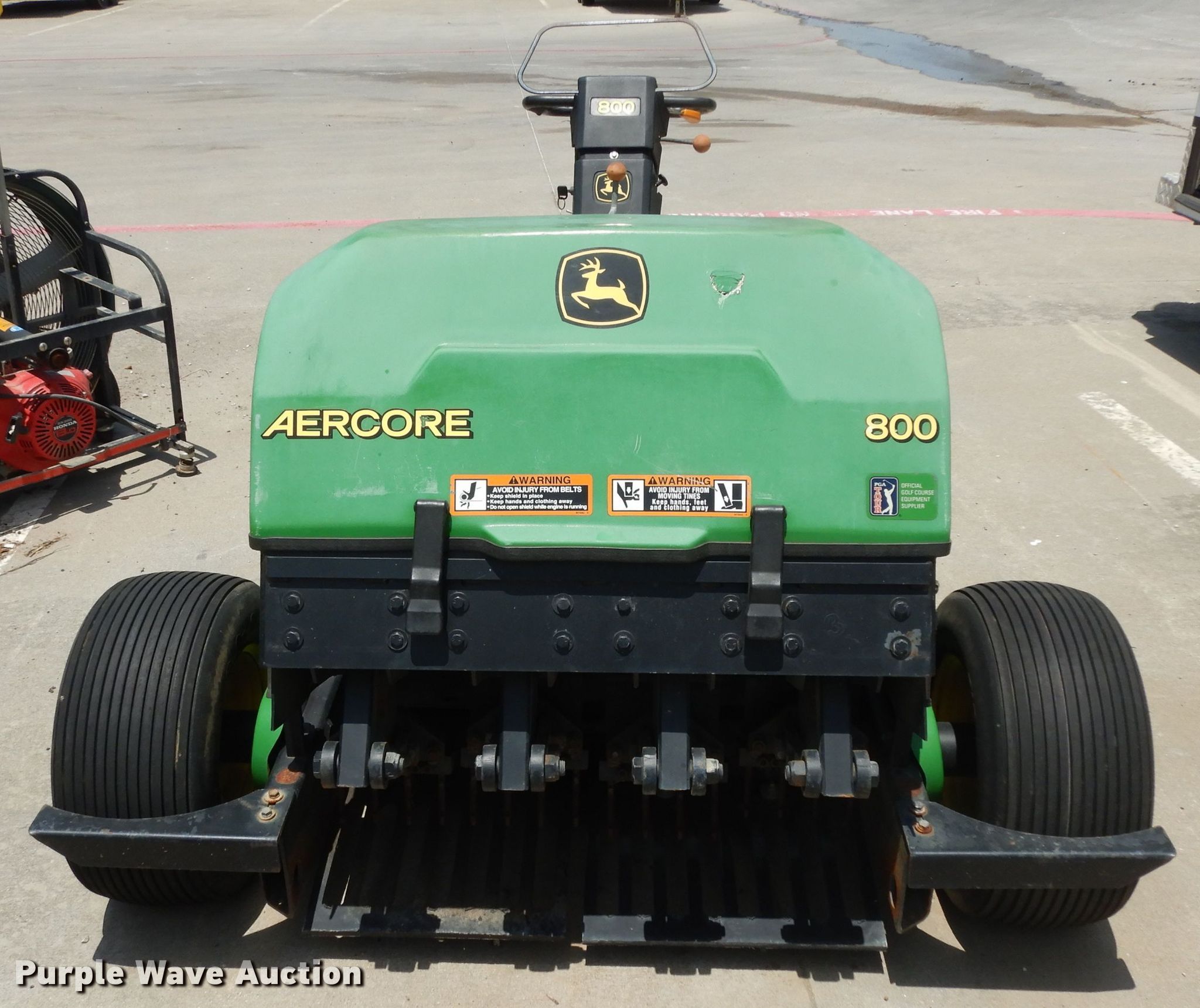 John Deere Aercore 800 aerator in Burleson, TX Item DI5255 sold