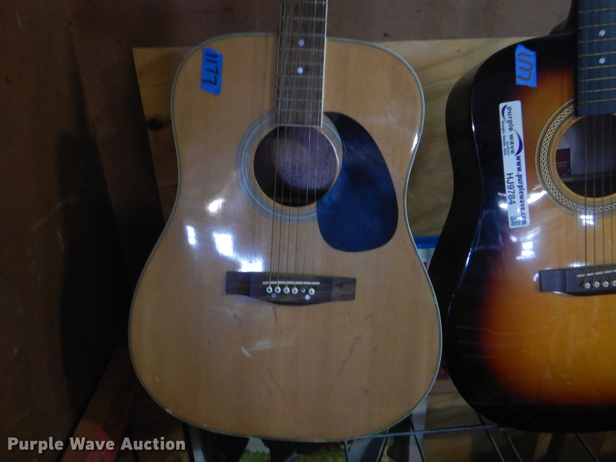 (2) guitars in Tulsa, OK Item HJ9784 sold Purple Wave
