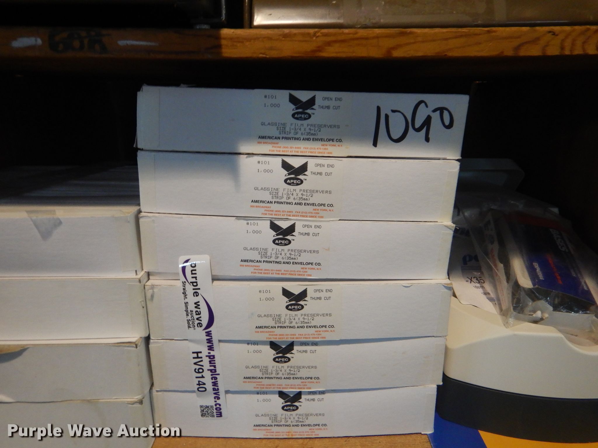 Office supplies in Tulsa, OK Item HV9140 sold Purple Wave