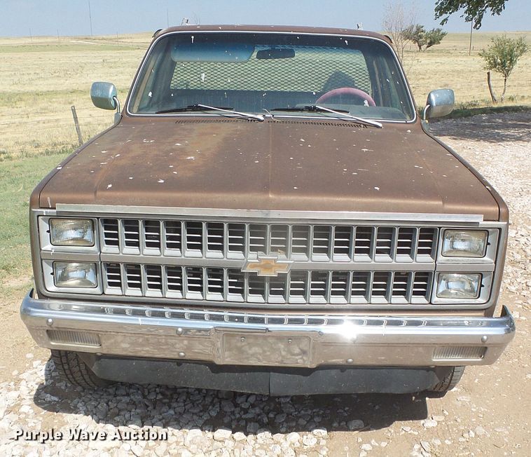 image for item DD0428 1981 Chevrolet K10  pickup truck