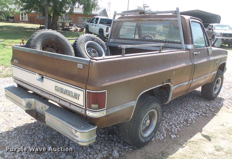 image for item DD0428 1981 Chevrolet K10  pickup truck