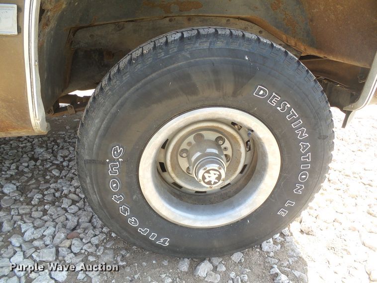 image for item DD0428 1981 Chevrolet K10  pickup truck