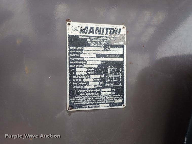 image for item DG2334 2008 Manitou KDHAWK30-2H  forklift