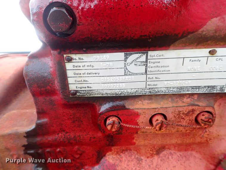 image for item DG2350 Cummins VT-1710-F 12 cylinder diesel engine