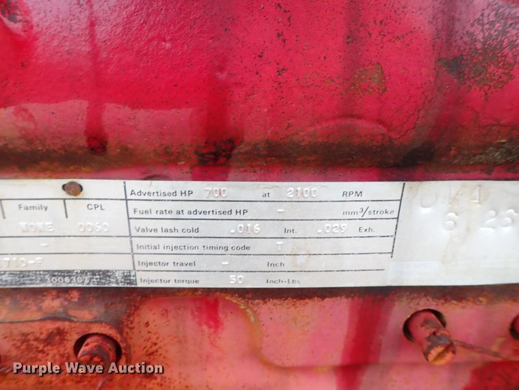 image for item DG2350 Cummins VT-1710-F 12 cylinder diesel engine