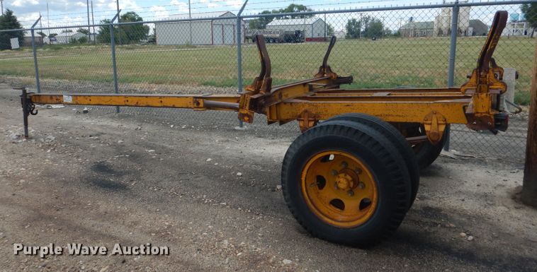 image for item DG5992 1978 Eagle H pole trailer