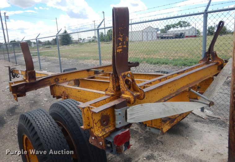 image for item DG5992 1978 Eagle H pole trailer