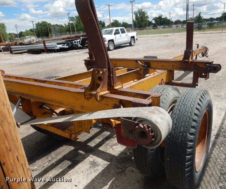 image for item DG5992 1978 Eagle H pole trailer