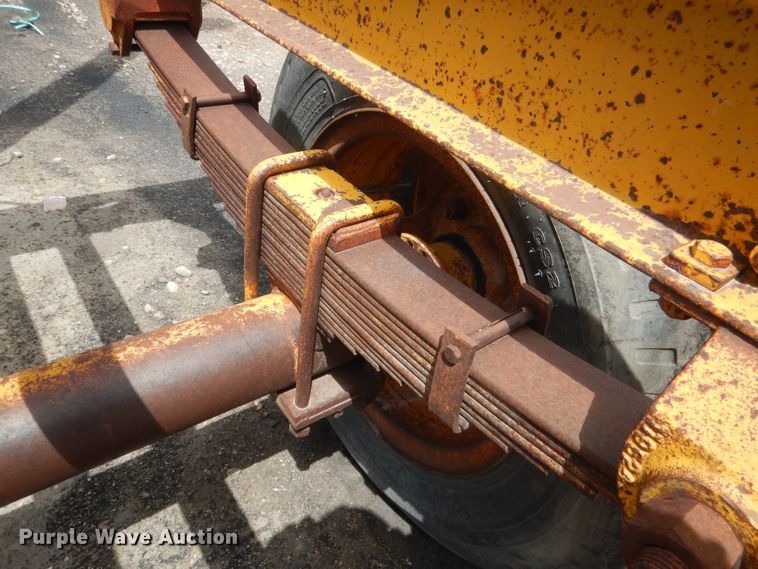 image for item DG5992 1978 Eagle H pole trailer