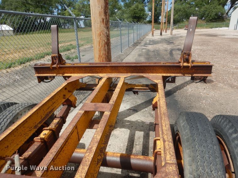 image for item DG5992 1978 Eagle H pole trailer