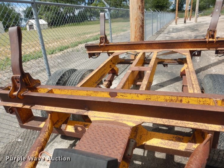 image for item DG5992 1978 Eagle H pole trailer