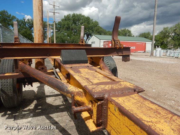 image for item DG5992 1978 Eagle H pole trailer