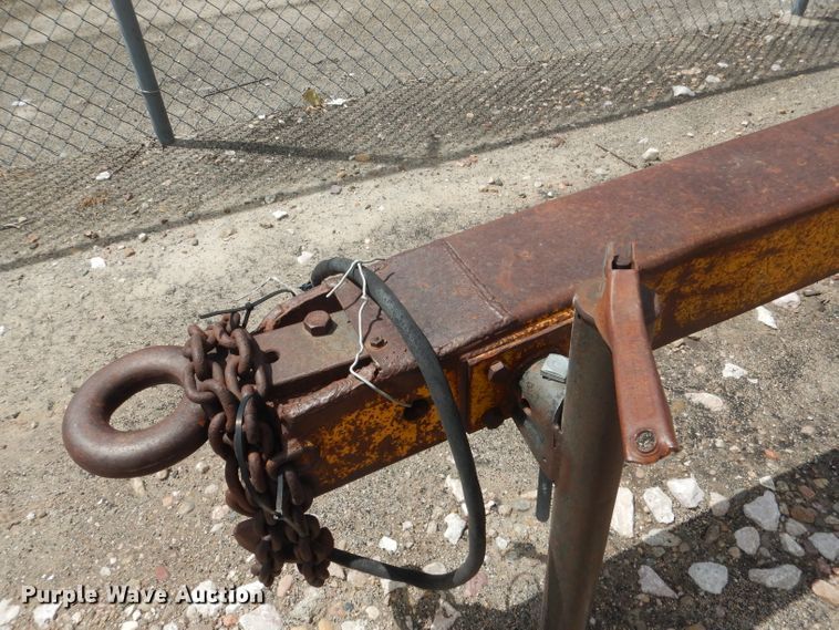 image for item DG5992 1978 Eagle H pole trailer