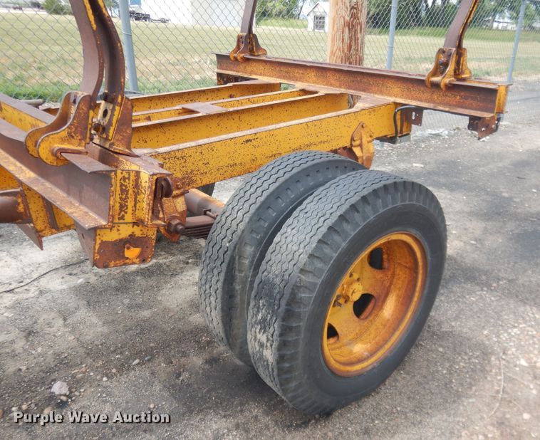 image for item DG5992 1978 Eagle H pole trailer