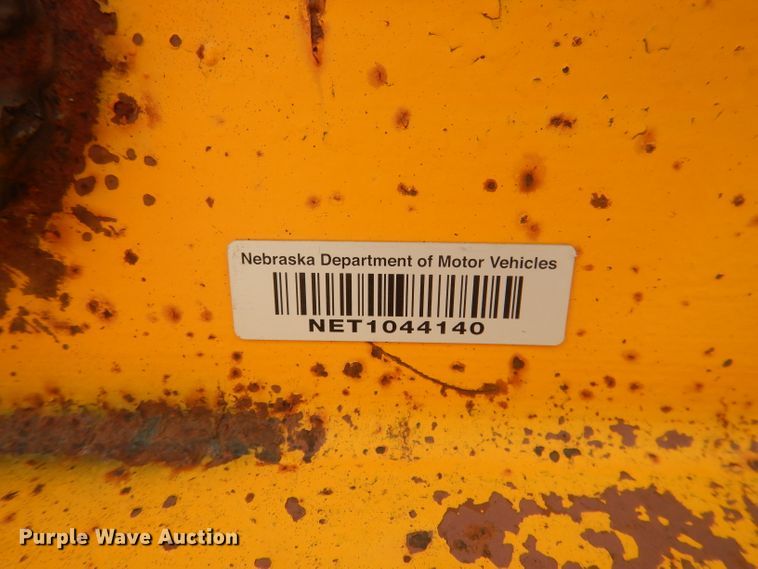 image for item DG5992 1978 Eagle H pole trailer