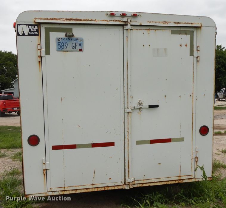 image for item DG7938 2001 WW enclosed cargo trailer