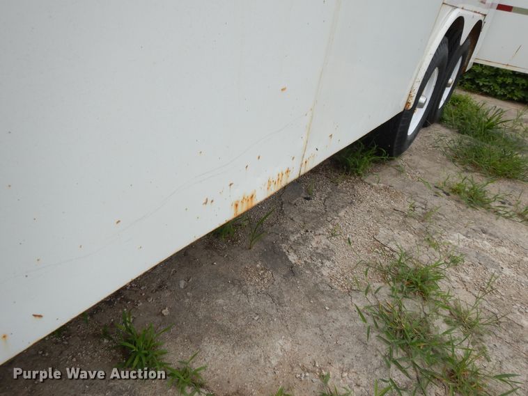 image for item DG7938 2001 WW enclosed cargo trailer