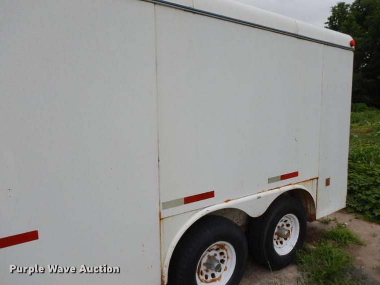 image for item DG7938 2001 WW enclosed cargo trailer