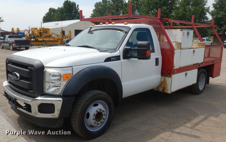 image for item DG7958 2012 Ford F450 Super Duty  flatbed truck
