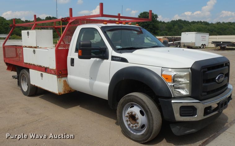 image for item DG7958 2012 Ford F450 Super Duty  flatbed truck