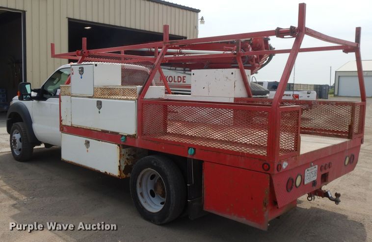 image for item DG7958 2012 Ford F450 Super Duty  flatbed truck