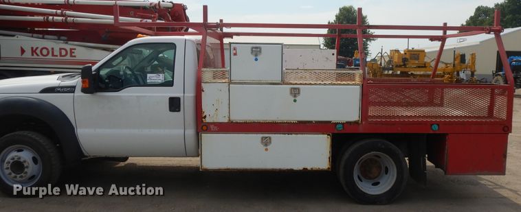 image for item DG7958 2012 Ford F450 Super Duty  flatbed truck