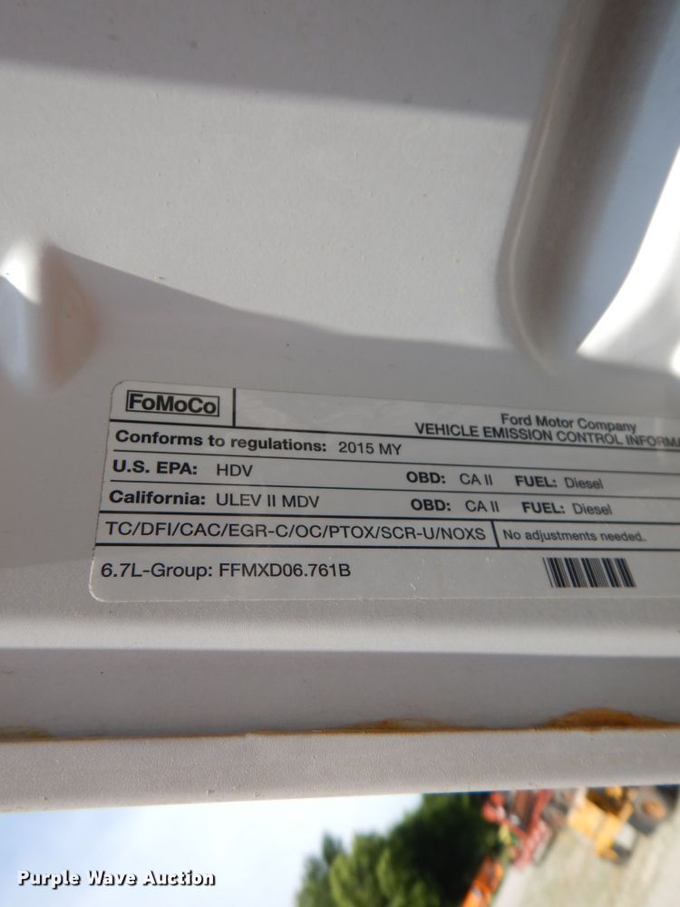 image for item DG7965 2015 Ford F250 Super Duty  SuperCab pickup truck