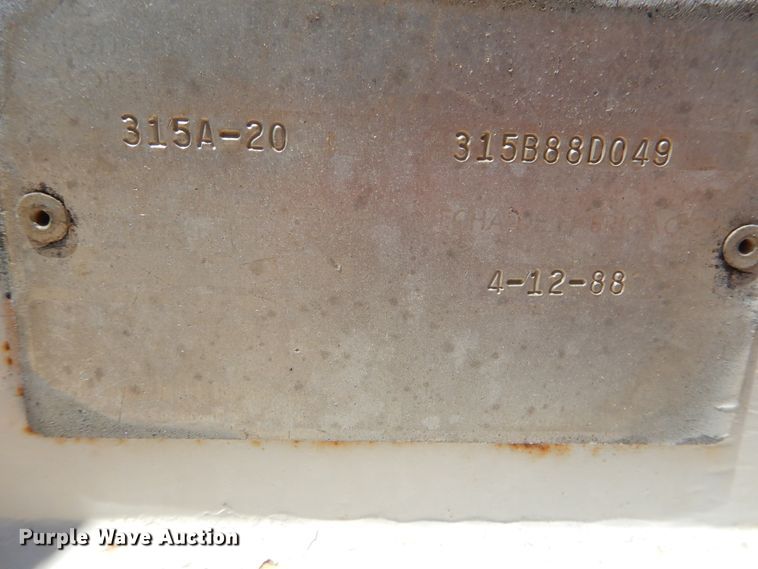 image for item DG8661 1988 IMT 315A-20 crane