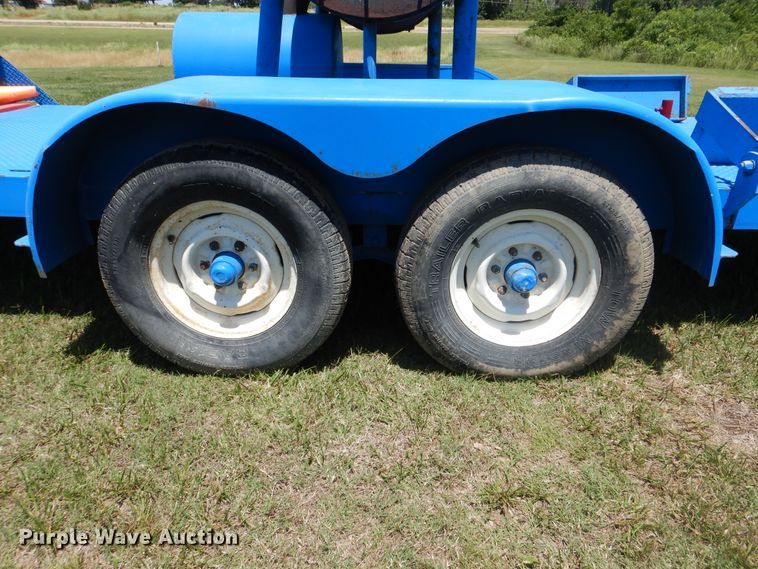 image for item DG8663 Shop built smoker trailer