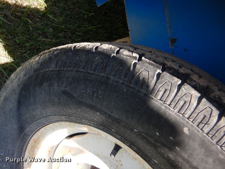 image for item DG8663 Shop built smoker trailer