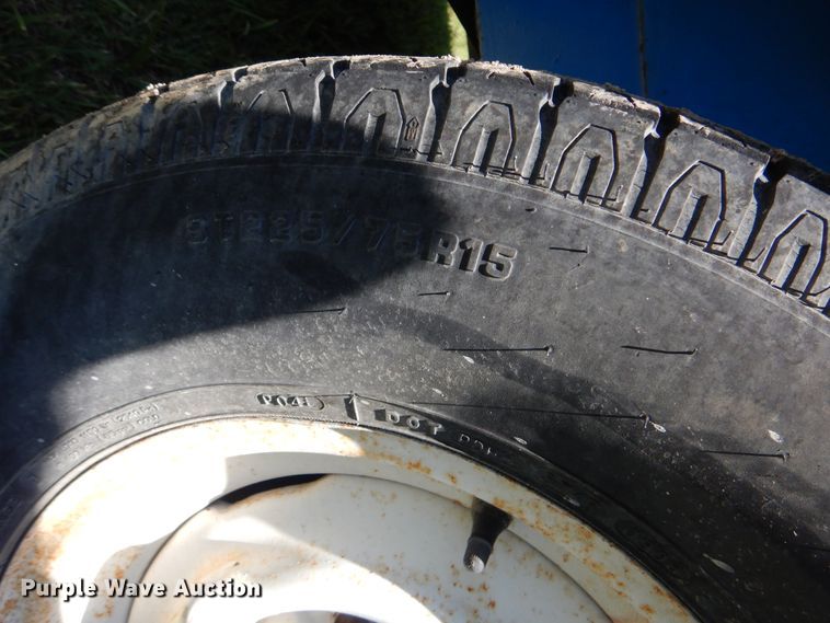 image for item DG8663 Shop built smoker trailer