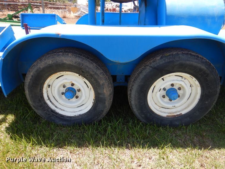 image for item DG8663 Shop built smoker trailer