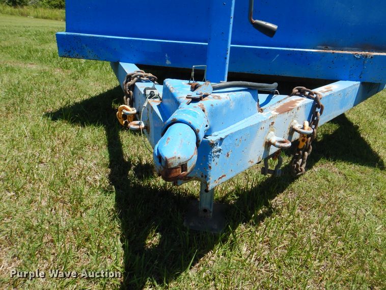 image for item DG8663 Shop built smoker trailer