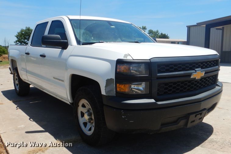 image for item DG8666 2014 Chevrolet Silverado 1500  Crew Cab pickup truck