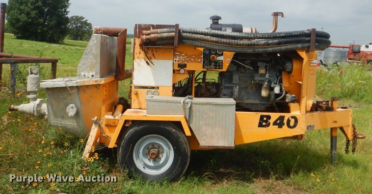 image for item DG8701 Reed B40 grout pump